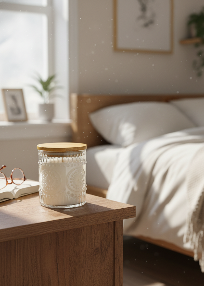 Frasco de vidrio Vintage con tapa 240 ml